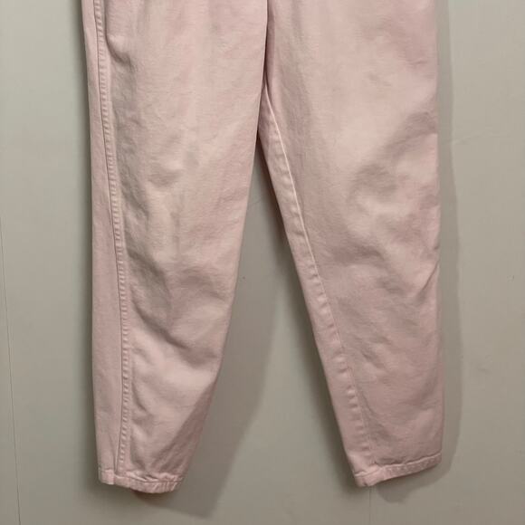 Vintage 12 super high rise mom jeans Stefano pink pastel barbiecore casual - Picture 3 of 7